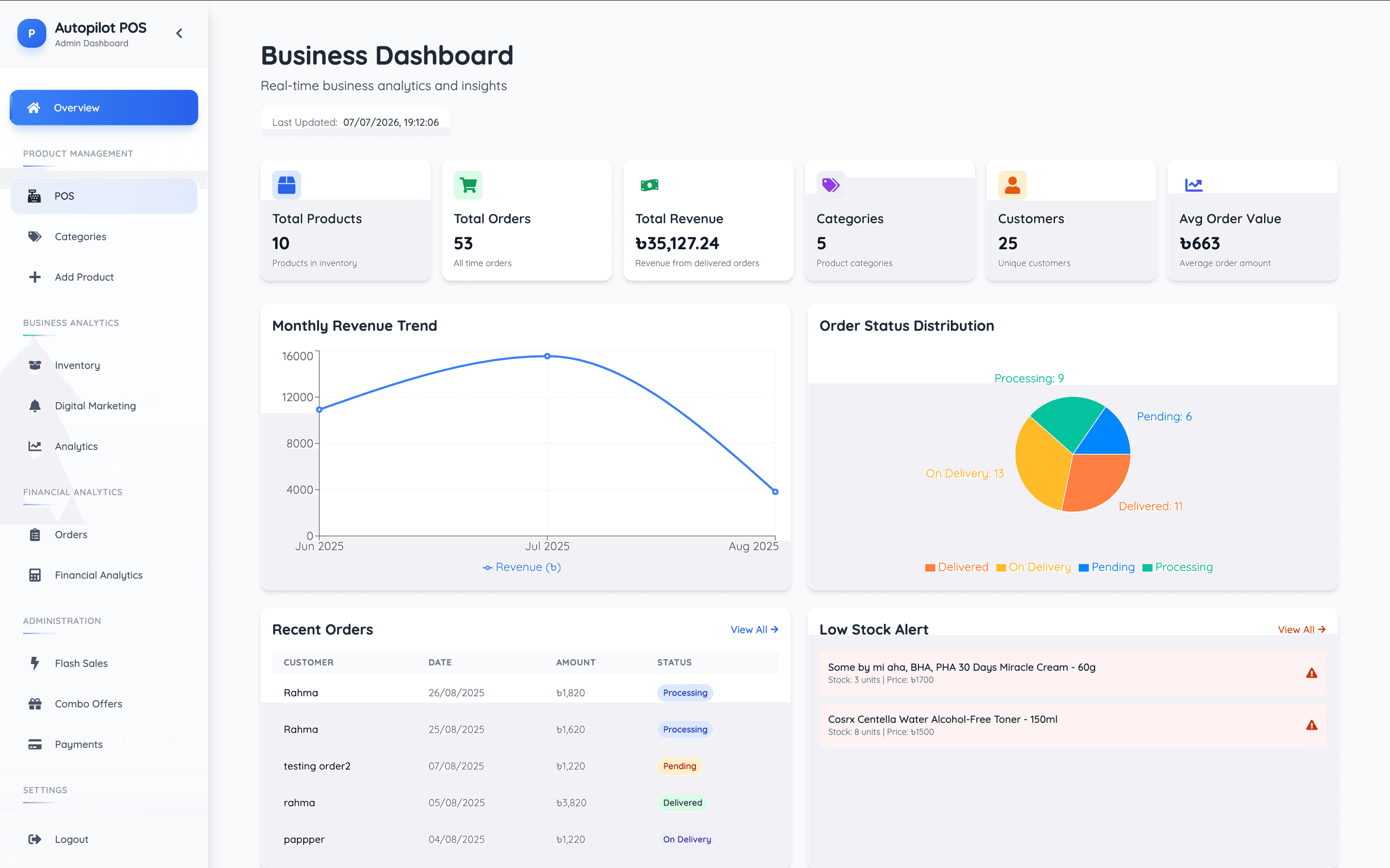 Autopilot POS - Retail ERP & Business Management Platform